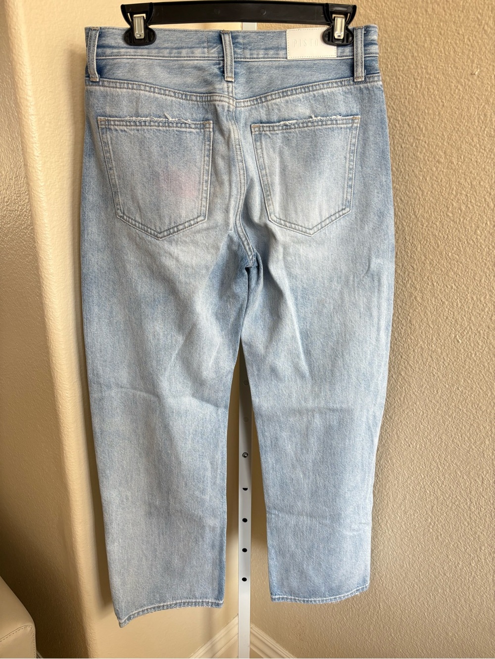 NWOT - Pistola Lexi Mid Rise Bowed Jean in Enchanted Vintage - Size 26 - Picture 6 of 8